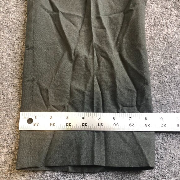 Tropical AG 344 Military Dress Pants Mens 30x30 Green Wool Blend 60s Vietnam - Picture 10 of 13